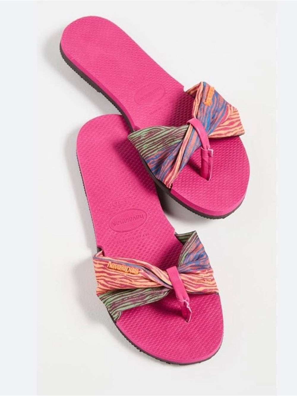Havaianas Women’s Pink Bow 🎀 Thong Flip Sandals